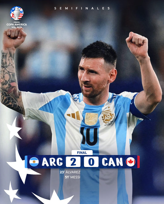 Résumé du Match de Demi-finale de la Copa America : Argentine vs Canada