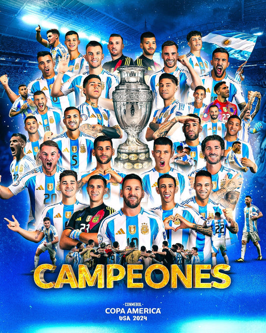 Félicitations à l'Argentine pour sa Victoire à la Copa America 2024 !