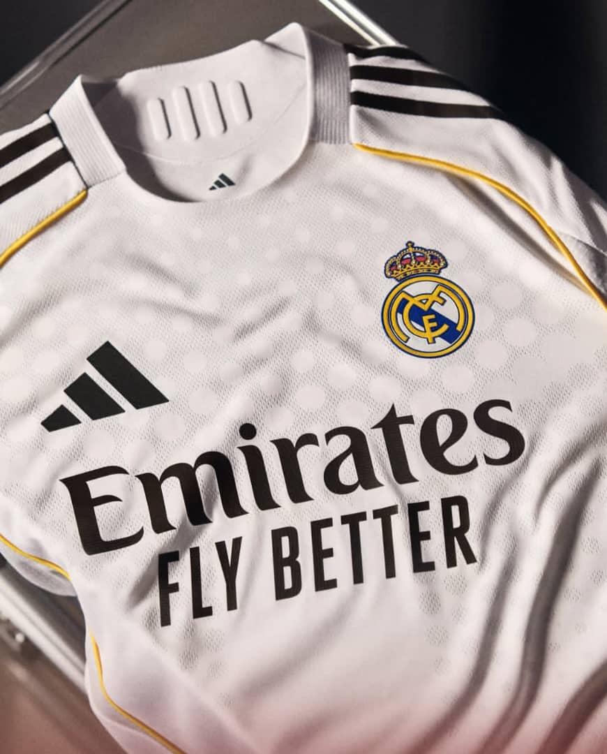 Maillot Domicile Real Madrid 25/26