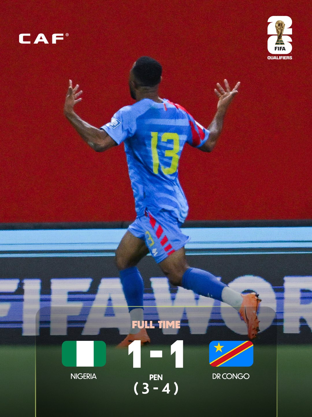 Léopards de la RDC : Une victoire historique – qualification pour les barrages intercontinentaux