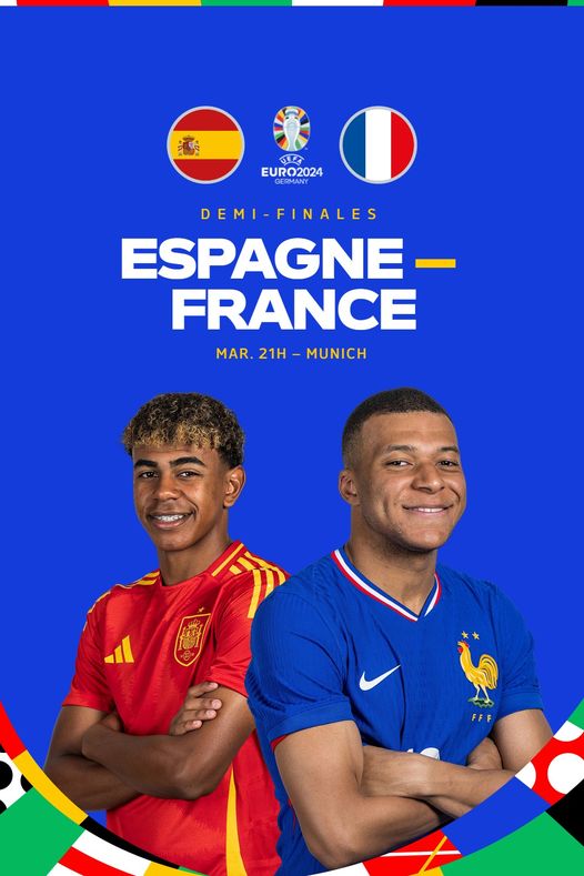 Une Demi-Finale de Rêve à l'Euro 2024 : Espagne vs France